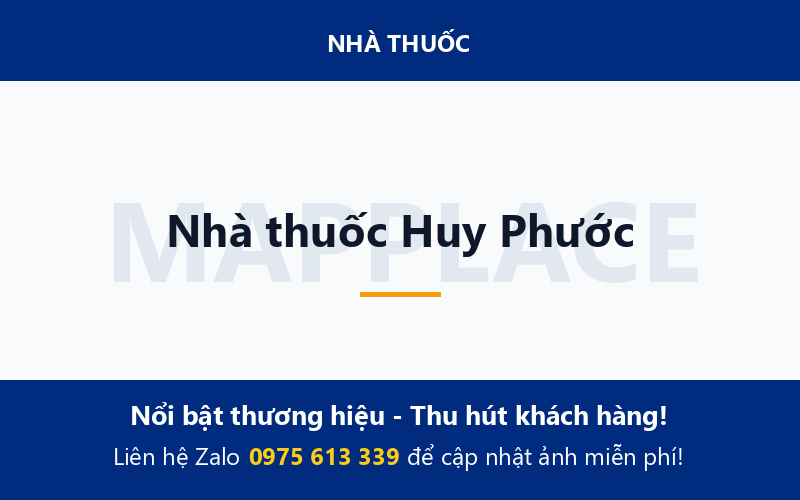 Nhà thuốc Huy Phước