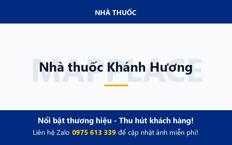 Nhà thuốc Khánh Hương