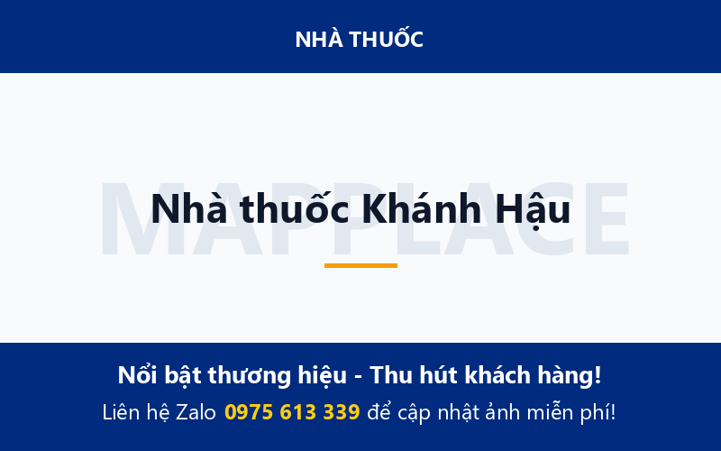 Nhà thuốc Khánh Hậu