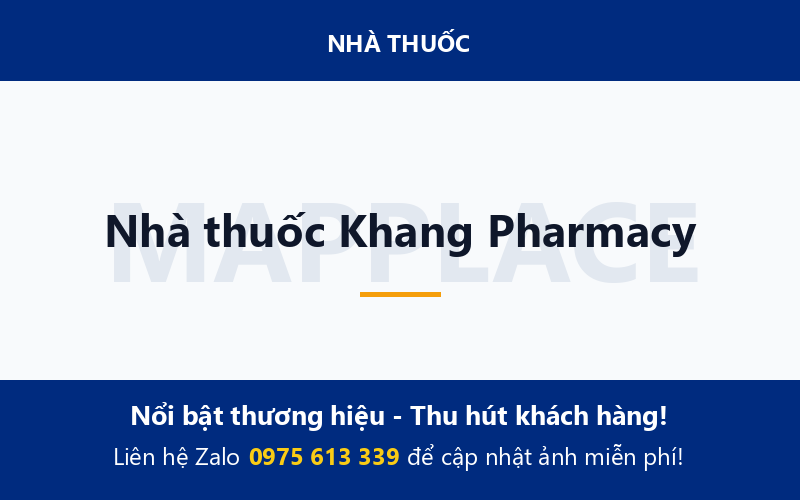Nhà thuốc Khang Pharmacy