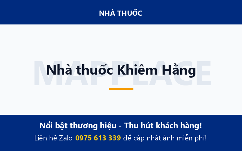 Nhà thuốc Khiêm Hằng