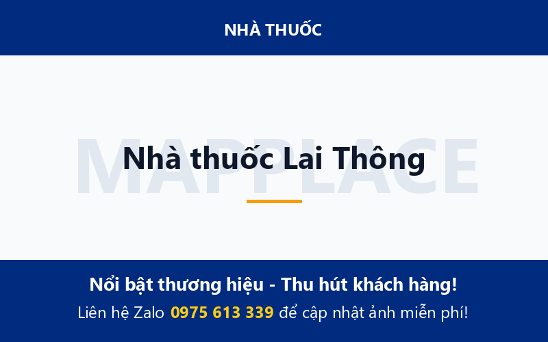 Nhà thuốc Lai Thông