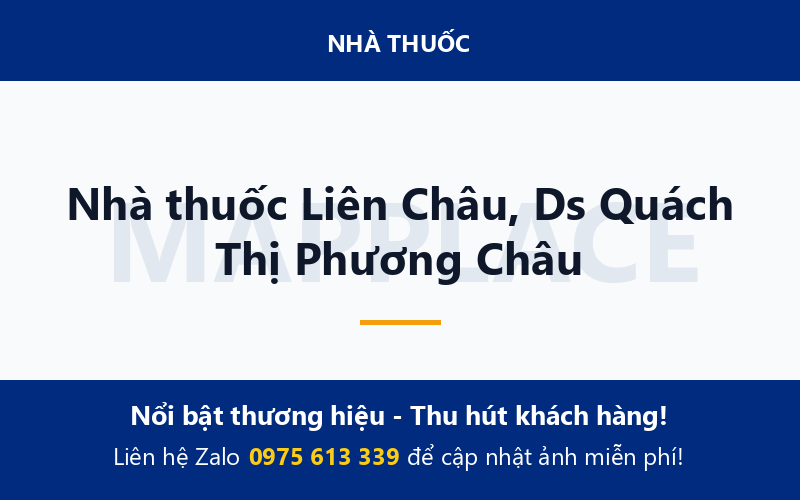 Nhà thuốc Liên Châu, Ds Quách Thị Phương Châu