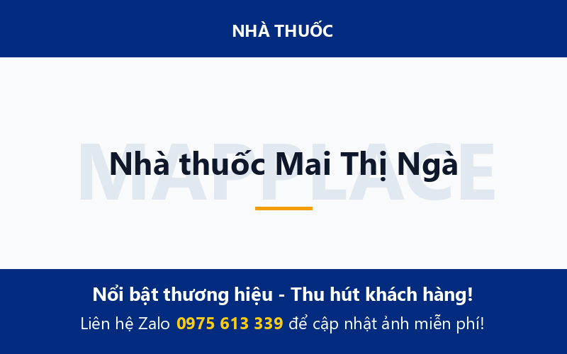 Nhà thuốc Mai Thị Ngà