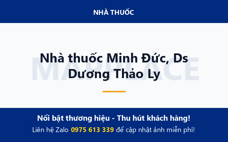 Nhà thuốc Minh Đức, Ds Dương Thảo Ly