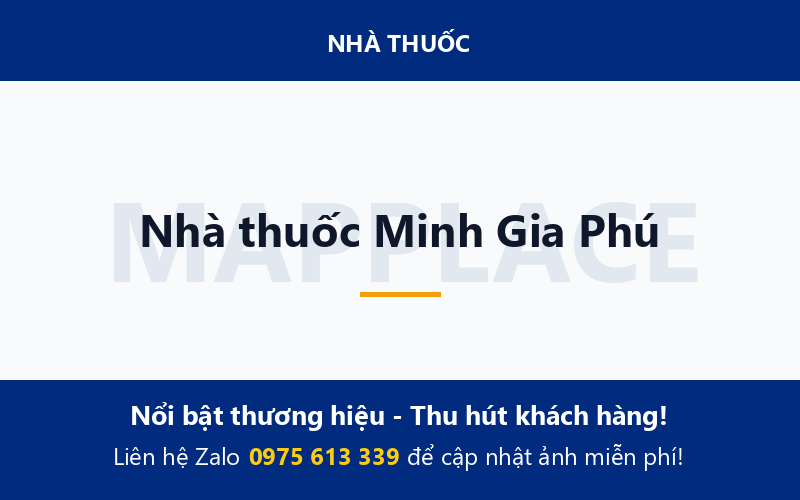 Nhà thuốc Minh Gia Phú