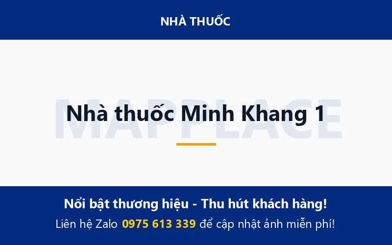 Nhà thuốc Minh Khang 1