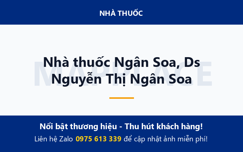 Nhà thuốc Ngân Soa, Ds Nguyễn Thị Ngân Soa