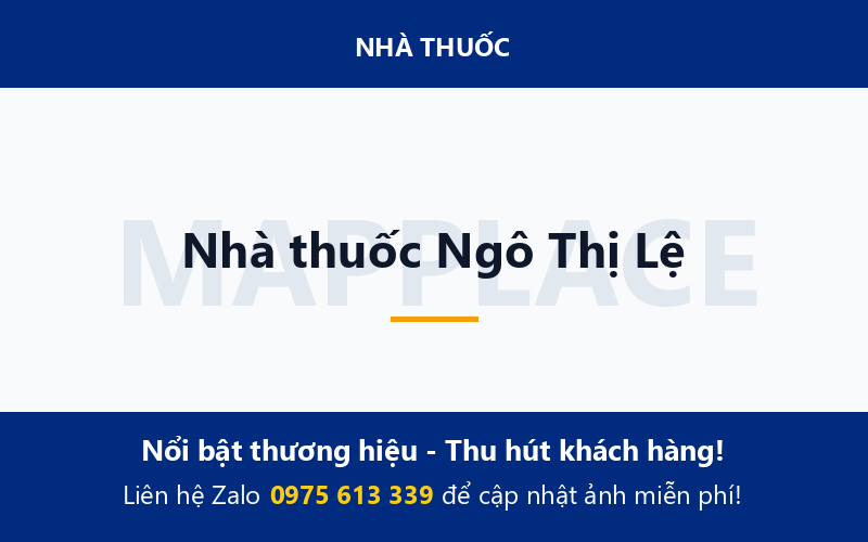 Nhà thuốc Ngô Thị Lệ