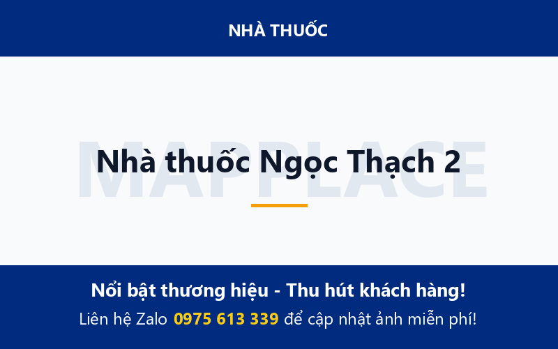 Nhà thuốc Ngọc Thạch 2