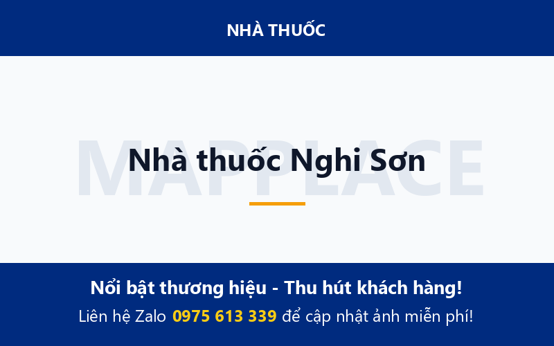 Nhà thuốc Nghi Sơn