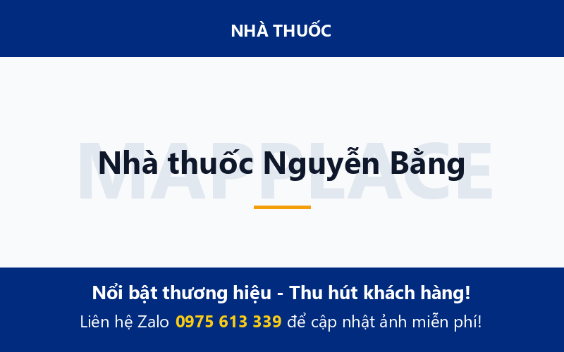 Nhà thuốc Nguyễn Bằng