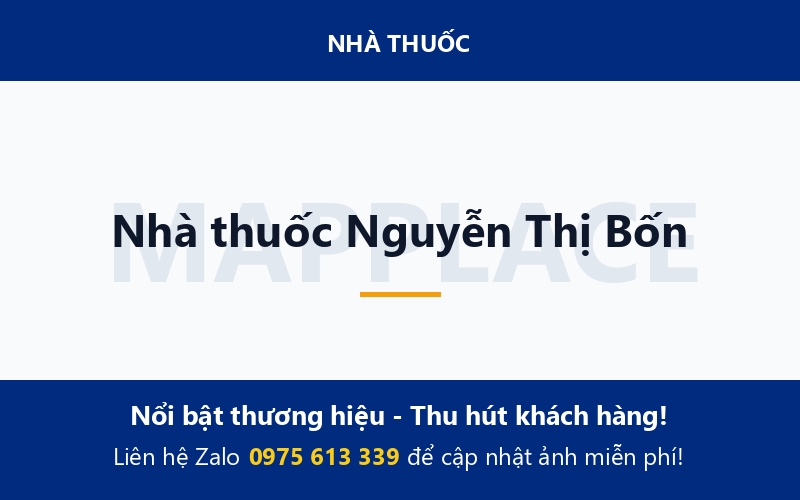 Nhà thuốc Nguyễn Thị Bốn