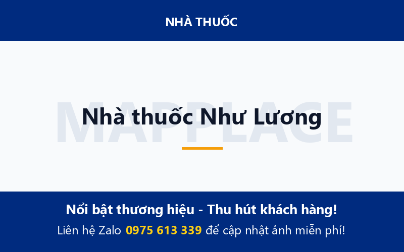Nhà thuốc Như Lương