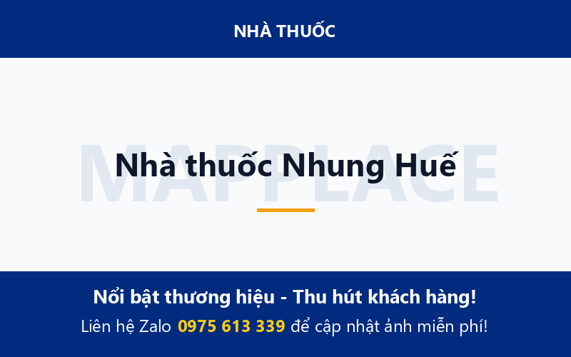 Nhà thuốc Nhung Huế