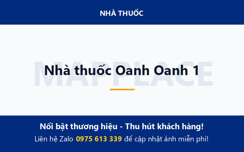 Nhà thuốc Oanh Oanh 1