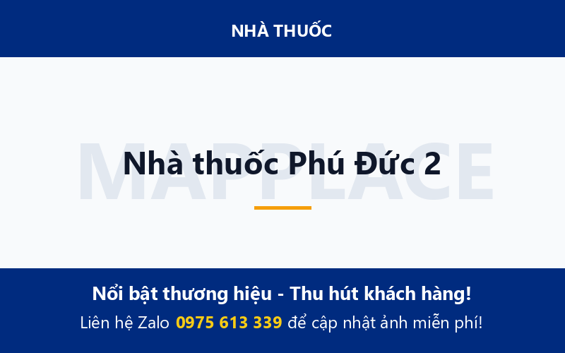 Nhà thuốc Phú Đức 2