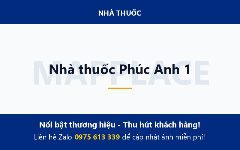 Nhà thuốc Phúc Anh 1