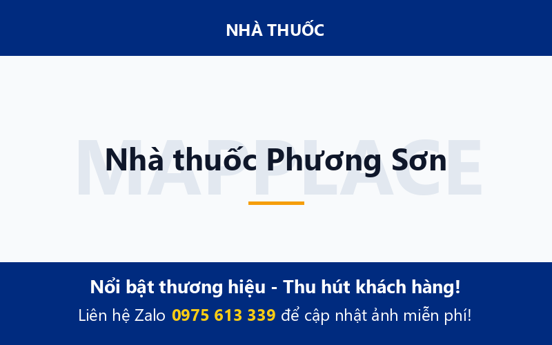 Nhà thuốc Phương Sơn