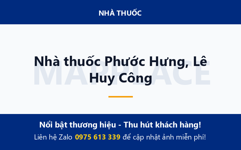 Nhà thuốc Phước Hưng, Lê Huy Công