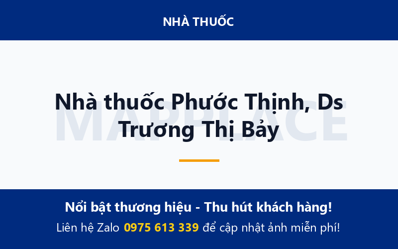 Nhà thuốc Phước Thịnh, Ds Trương Thị Bảy
