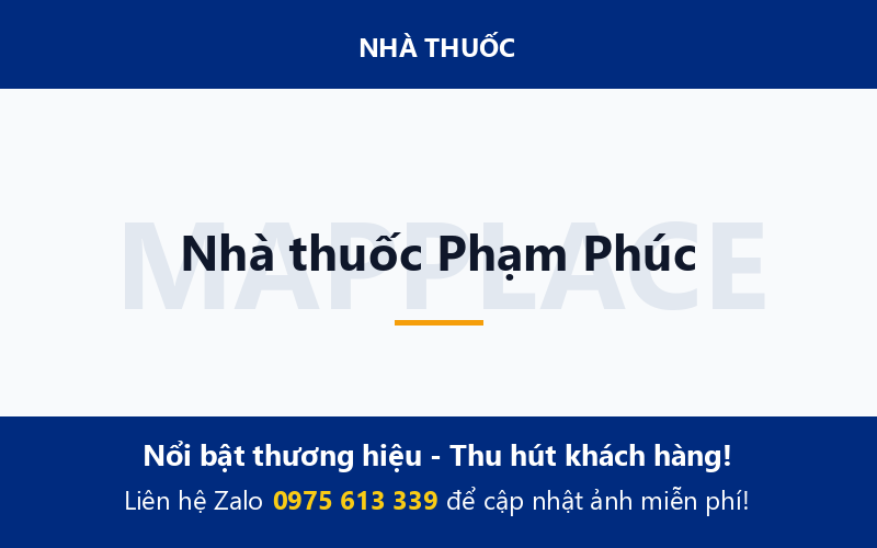 Nhà thuốc Phạm Phúc