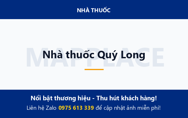 Nhà thuốc Quý Long