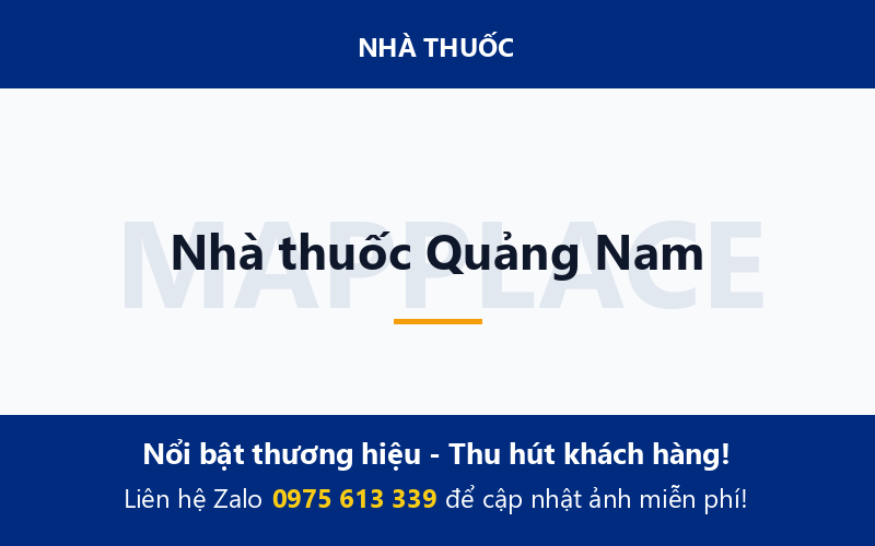 Nhà thuốc Quảng Nam