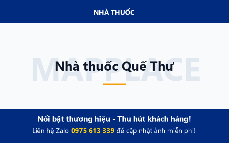 Nhà thuốc Quế Thư