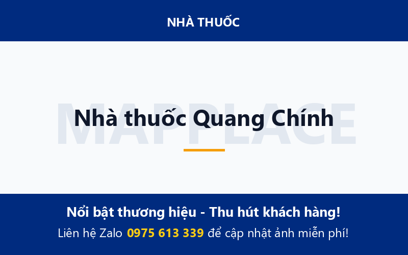 Nhà thuốc Quang Chính