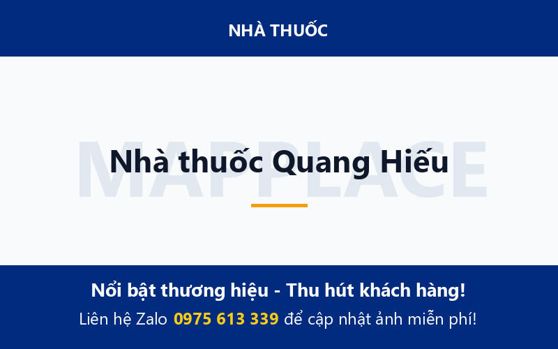 Nhà thuốc Quang Hiếu