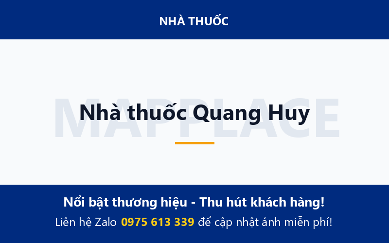 Nhà thuốc Quang Huy