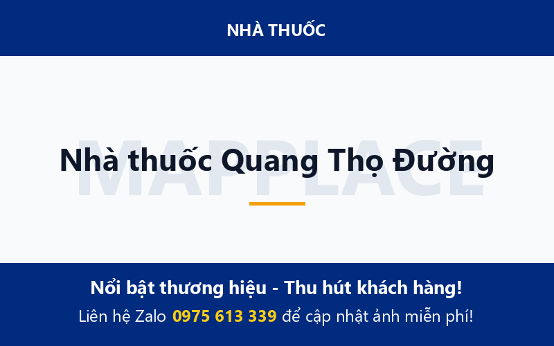 Nhà thuốc Quang Thọ Đường
