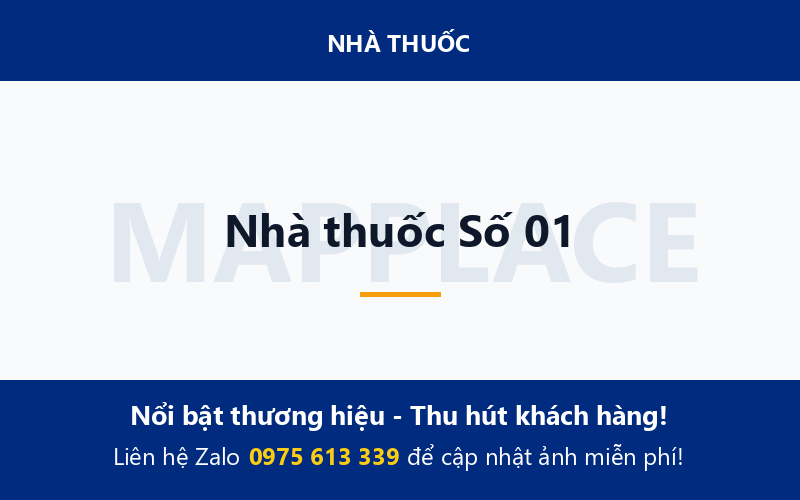 Nhà thuốc Số 01