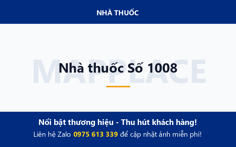 Nhà thuốc Số 1008