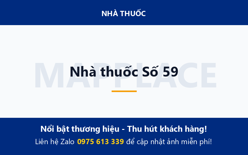 Nhà thuốc Số 59