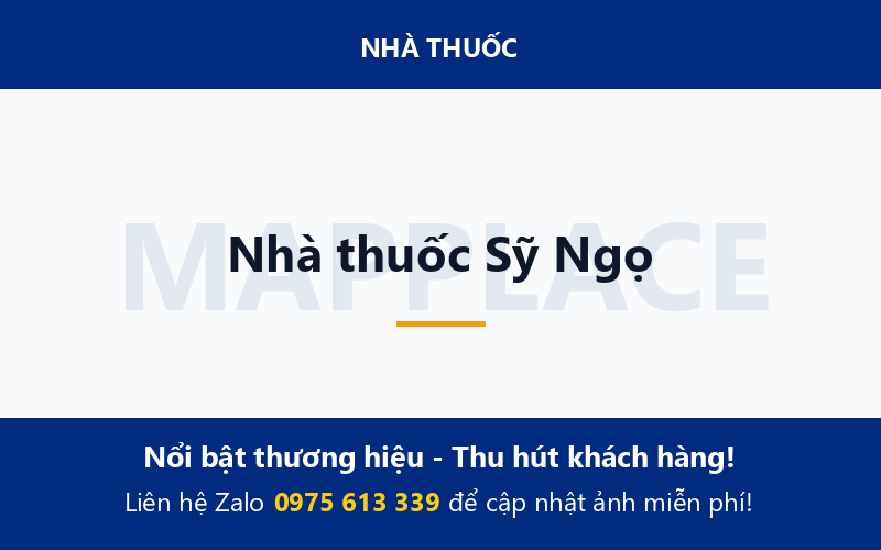 Nhà thuốc Sỹ Ngọ