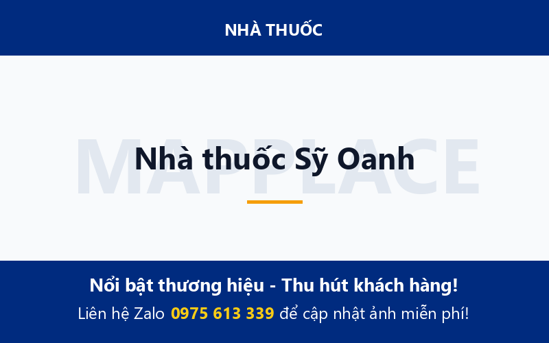 Nhà thuốc Sỹ Oanh