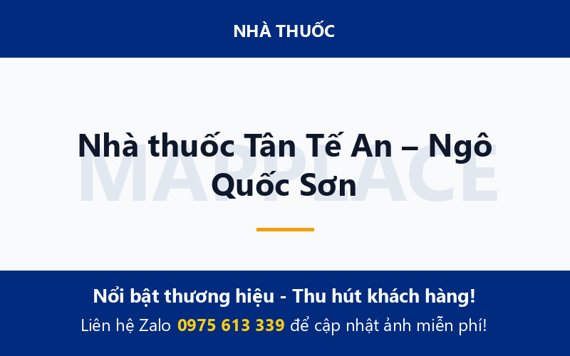 Nhà thuốc Tân Tế An – Ngô Quốc Sơn