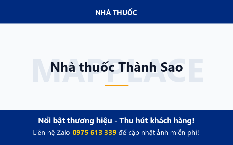 Nhà thuốc Thành Sao