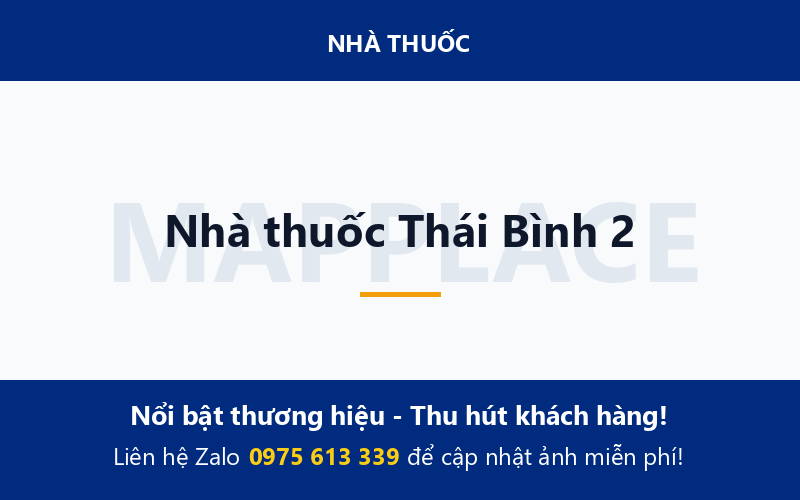 Nhà thuốc Thái Bình 2