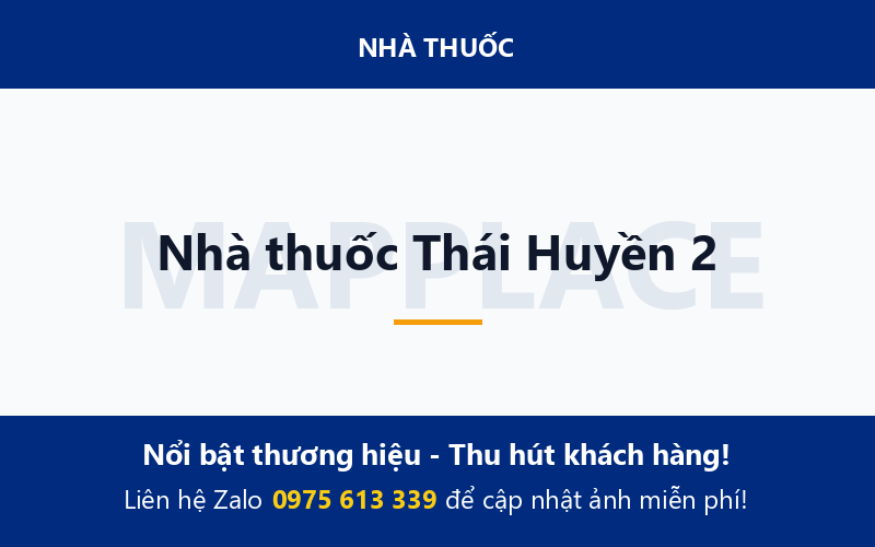 Nhà thuốc Thái Huyền 2