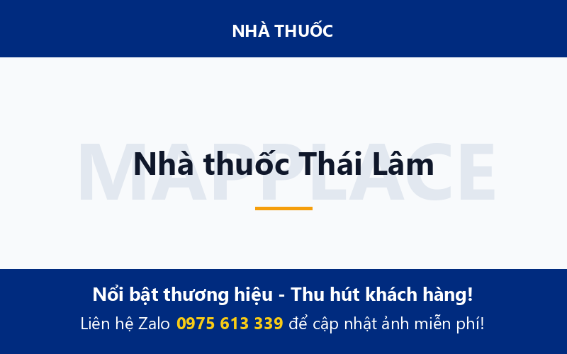 Nhà thuốc Thái Lâm