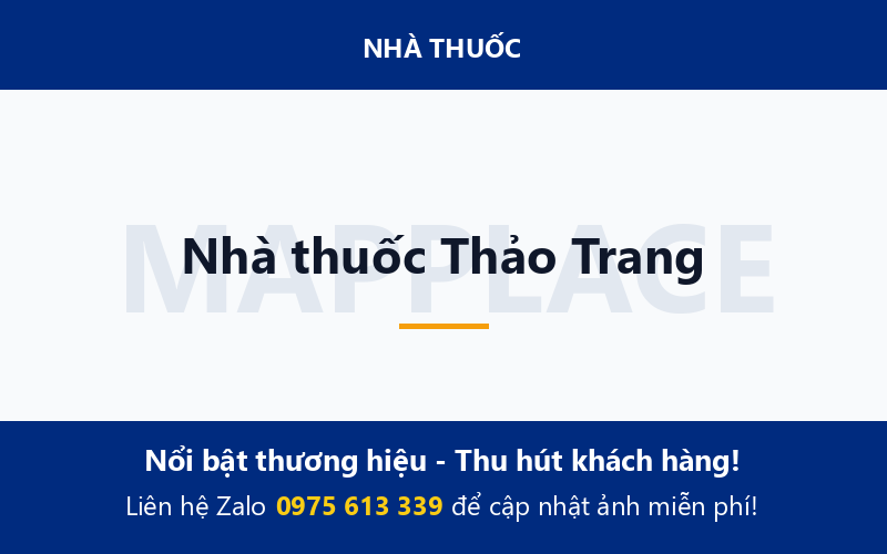 Nhà thuốc Thảo Trang
