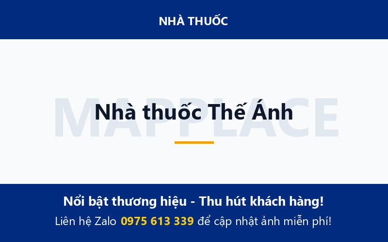 Nhà thuốc Thế Ánh