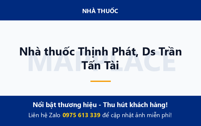 Nhà thuốc Thịnh Phát, Ds Trần Tấn Tài