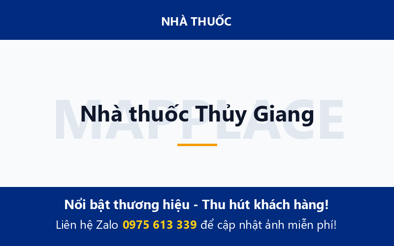 Nhà thuốc Thủy Giang