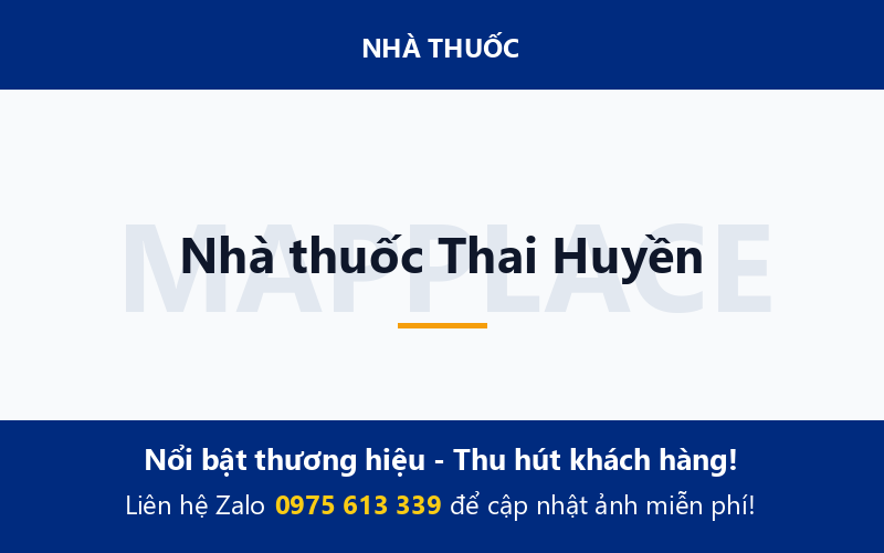 Nhà thuốc Thai Huyền