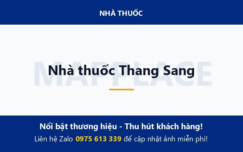 Nhà thuốc Thang Sang