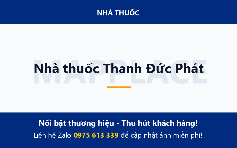 Nhà thuốc Thanh Đức Phát